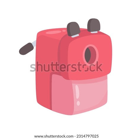 Pencil sharpener. Welcome back to school supplies for kids.