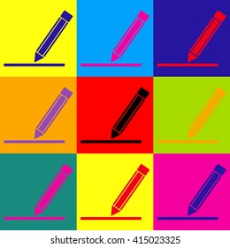 Pencil sign