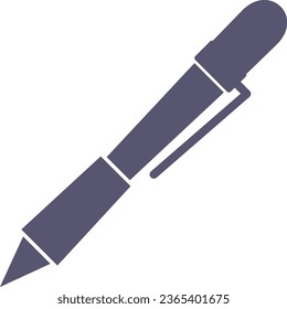 pencil sign flat vector isolated 