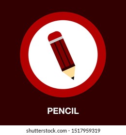 Pencil Sign Icon - Edit Site Content, Creative Design - Graphic Element