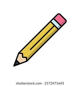 pencil sign symbol vector icon 