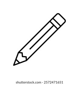 pencil sign symbol vector icon 