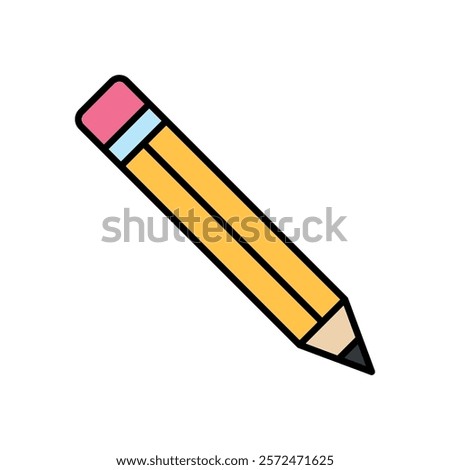 pencil sign symbol vector icon 