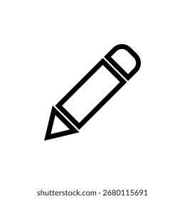 pencil sign symbol vector template