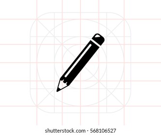 Pencil simple icon