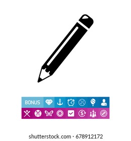 Pencil simple icon