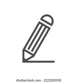 Bleistift-Symbol für das Schreiben