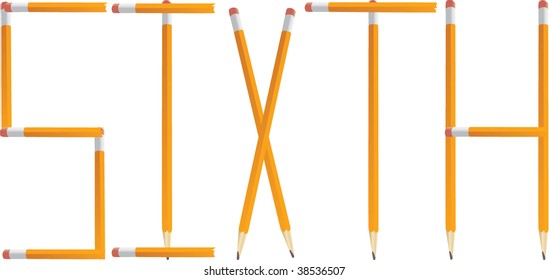 Pencil Sixth Vector