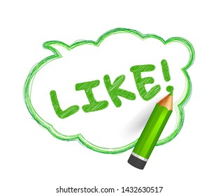 吹き出し クレヨン のイラスト素材 画像 ベクター画像 Shutterstock