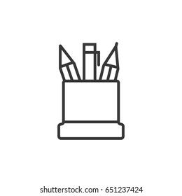 pencil stand icon