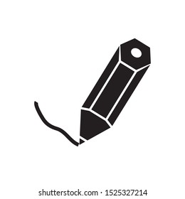 Pencil, stationery icon vector design template