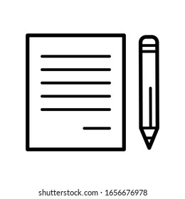 pencil - stationery icon vector design template