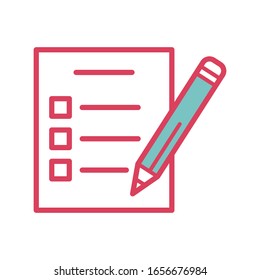 pencil - stationery icon vector design template