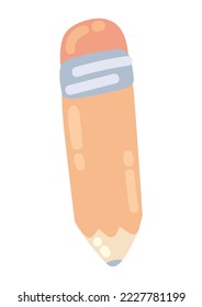 pencil supply icon isolated flat