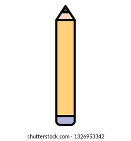 pencil supply isolated icon
