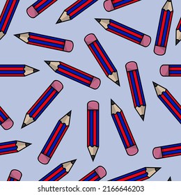 Pencil texture background seamless pattern vector illustration graphic.