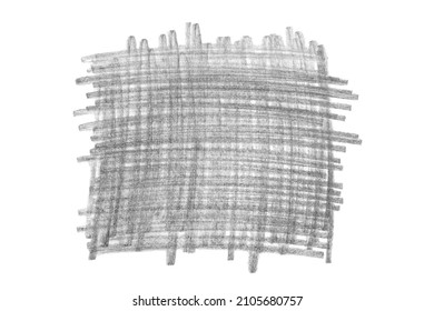 Bleistiftstruktur einzeln auf weißem Hintergrund. Handgezeichnetes Design-Element. Digitales Bild. Vektorgrafik, Eps10.