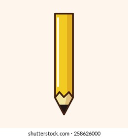 pencil theme elements