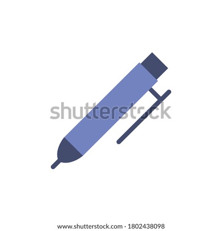 Pencil tool icon. Simple color vector elements of cabinet accessories icons for ui and ux, website or mobile application