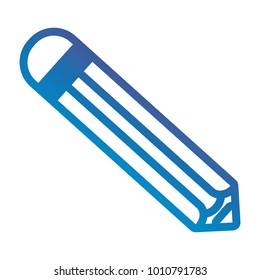 Pencil utensil icon