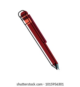 Pencil utensil icon