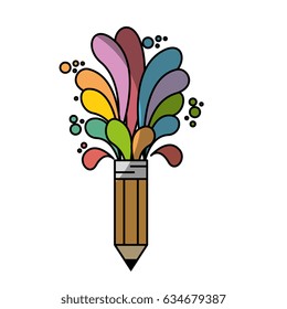 pencil utensil icon