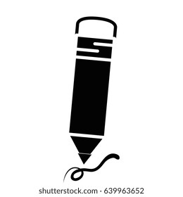 pencil utensil icon