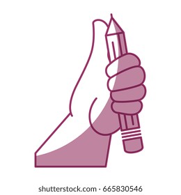 pencil utensil icon