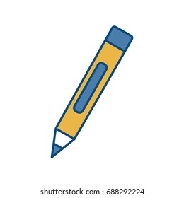 pencil utensil icon