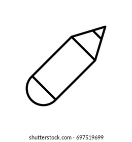 pencil utensil icon