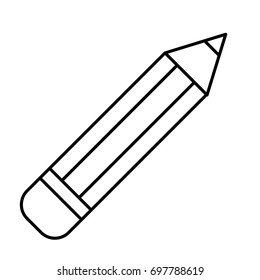 pencil utensil icon