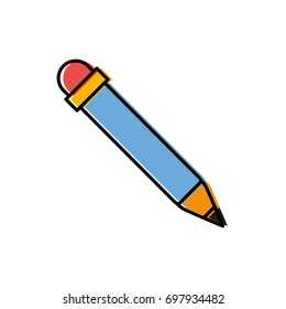 pencil utensil icon