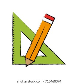 pencil utensil icon