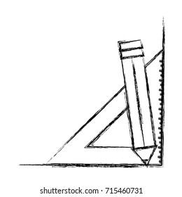 pencil utensil icon