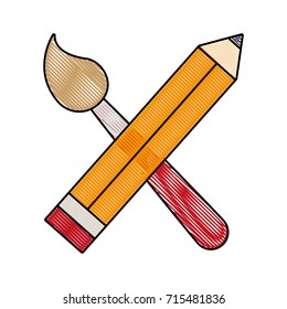 pencil utensil icon