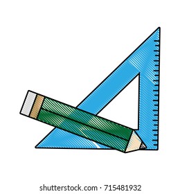 pencil utensil icon