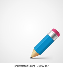Pencil vector background. Eps 10.