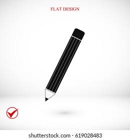 pencil vector best flat icon, EPS