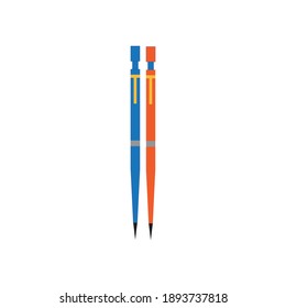 Bildzeichen des Bleistift-Vektordesign-Symboles

