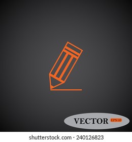 pencil,  vector, EPS 10