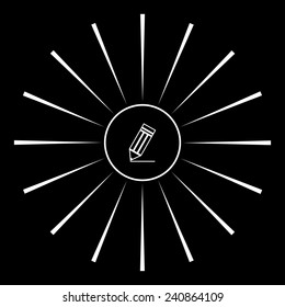 pencil, vector, EPS 10