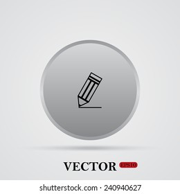 pencil, vector, EPS 10