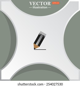 pencil, vector, EPS 10