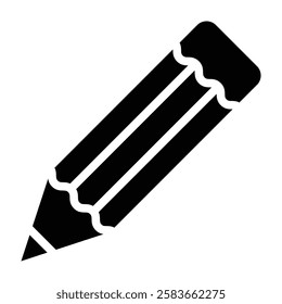 Pencil Vector Glyph Icon Vector Design