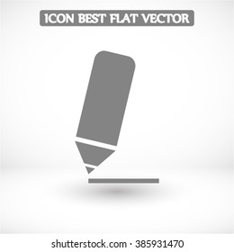 Pencil vector icon 10 EPS