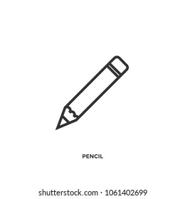 Pencil vector icon