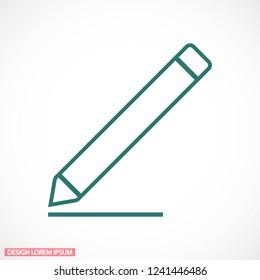 pencil  Vector icon