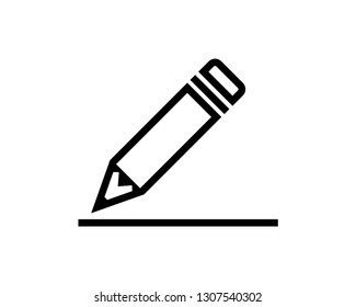 pencil vector icon