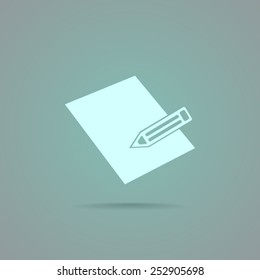 Pencil vector icon