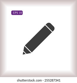 Pencil vector icon